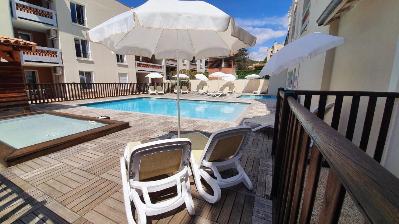 格雷乌莱班La Piscine Des Gorges - Climatisation Parking公寓 外观 照片
